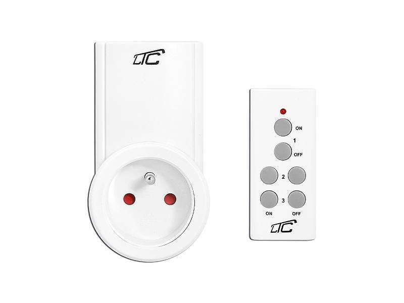 Remote Controlled 3 Outlet Mains Controller