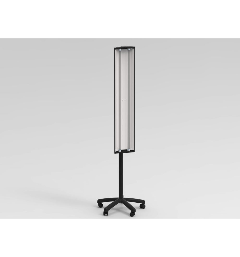Mobile stand for UV-C lamps
